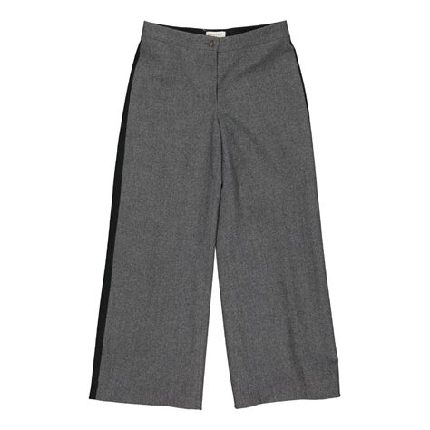 celine grey pants|authentic Celine pants.